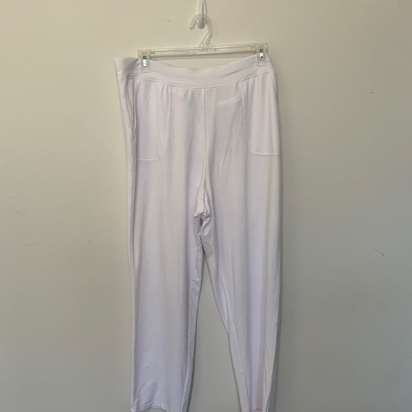 EMILY DANIELS WHITE KNIT PULL ON PANTS NWT - Picture 2 of 9
